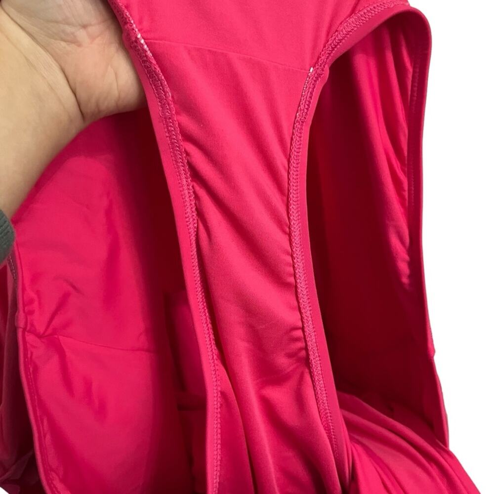 Lands’ End Sweetheart Swim Dress One Piece Swimsuit Bright Pink Plus Size 24W - Picture 14 of 16